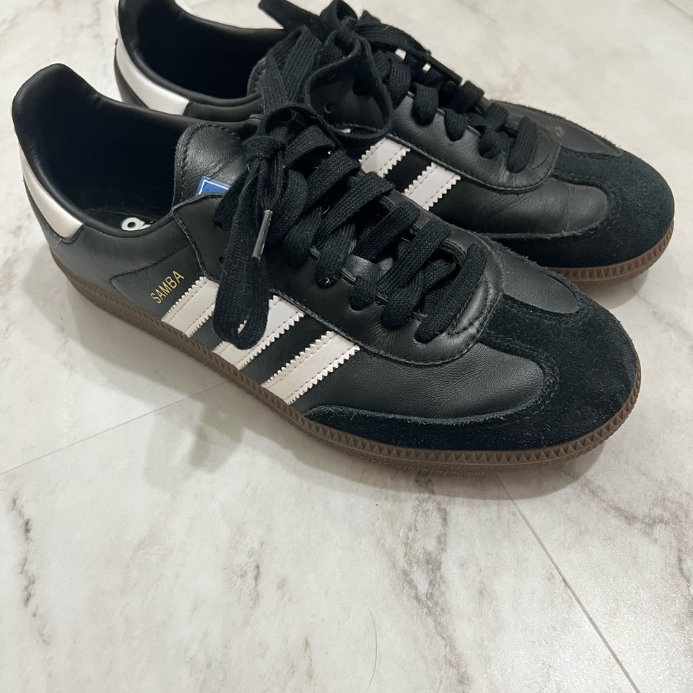 Adidas Samba Black and White Sneakers